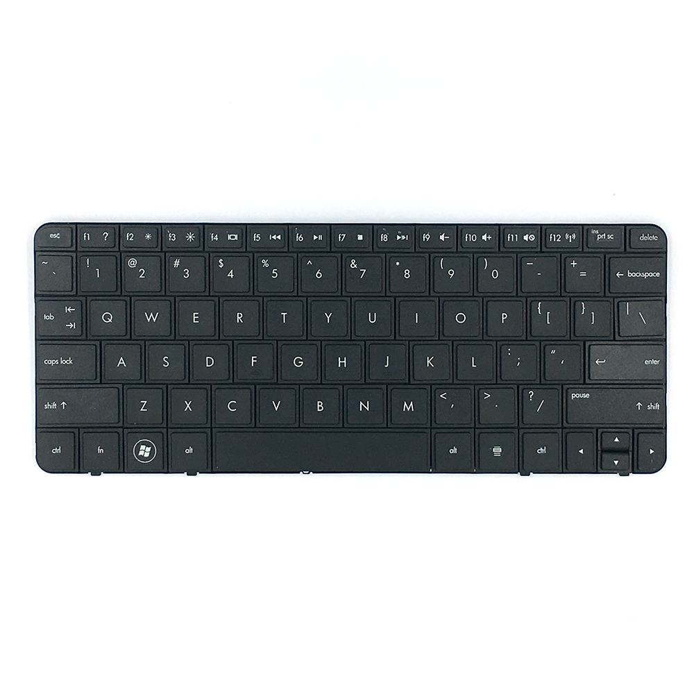 Novo teclado de laptop inglês dos EUA para substituição de teclado HP Mini 210-1000