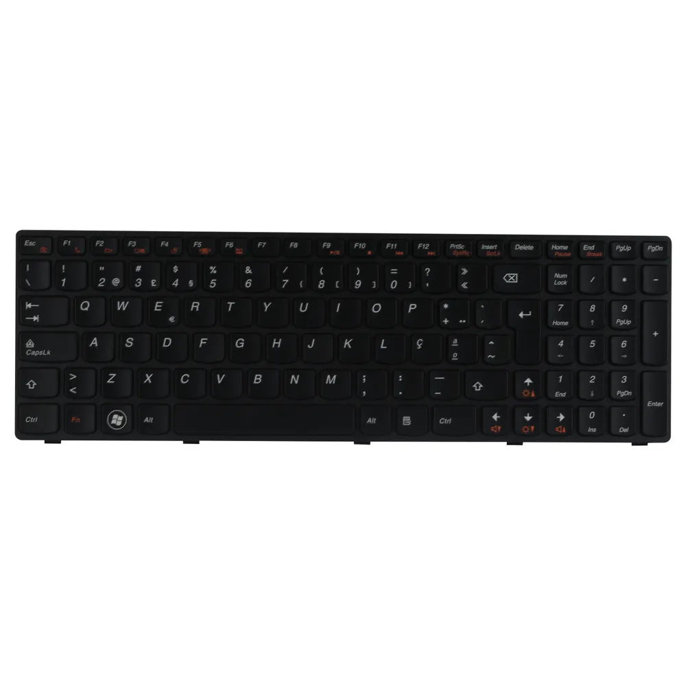 Novo preço bom para o teclado Lenovo G570 BR Laptop notebook