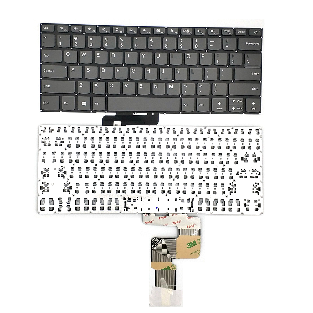 Atacado novo teclado layout dos EUA para notebook Lenovo 320-14 IBK teclado portátil novo cinza