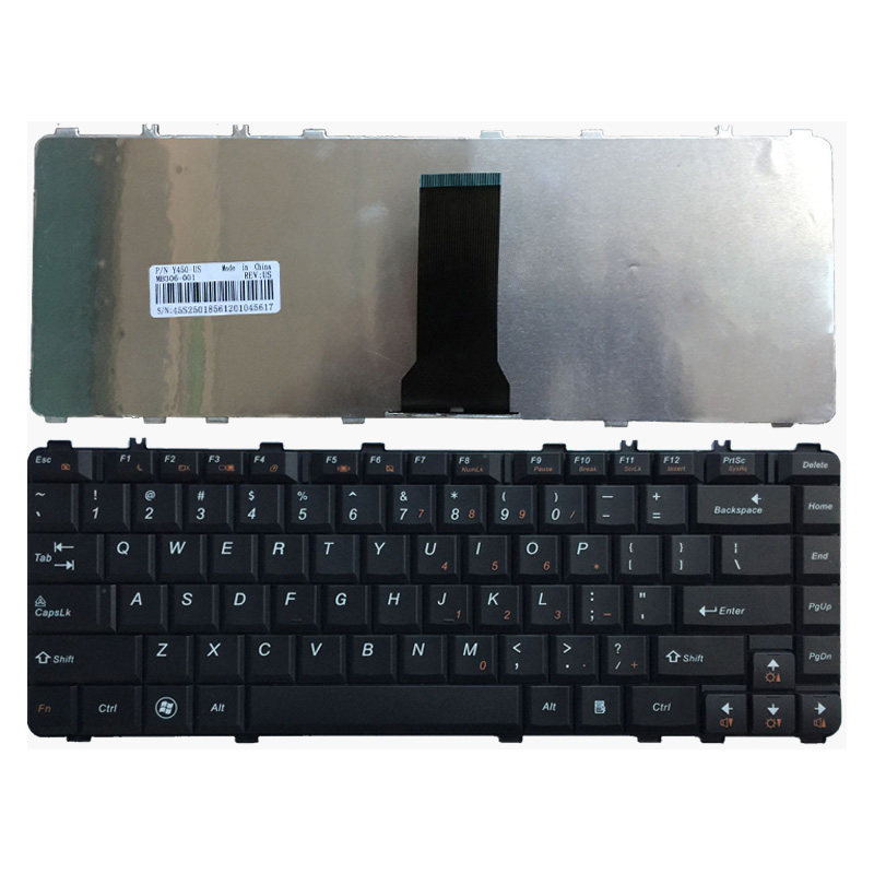 Teclado de laptop inglês para teclado de layout Lenovo B460 EUA