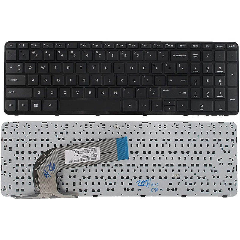 Teclado em inglês para teclado de laptop HP 15-P US Layout Novo