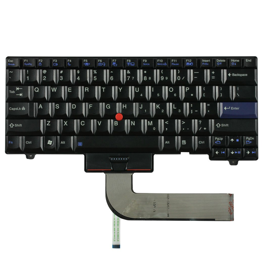 Novo teclado para laptop Lenovo Thinkpad SL410 US teclado com moldura com apontamento