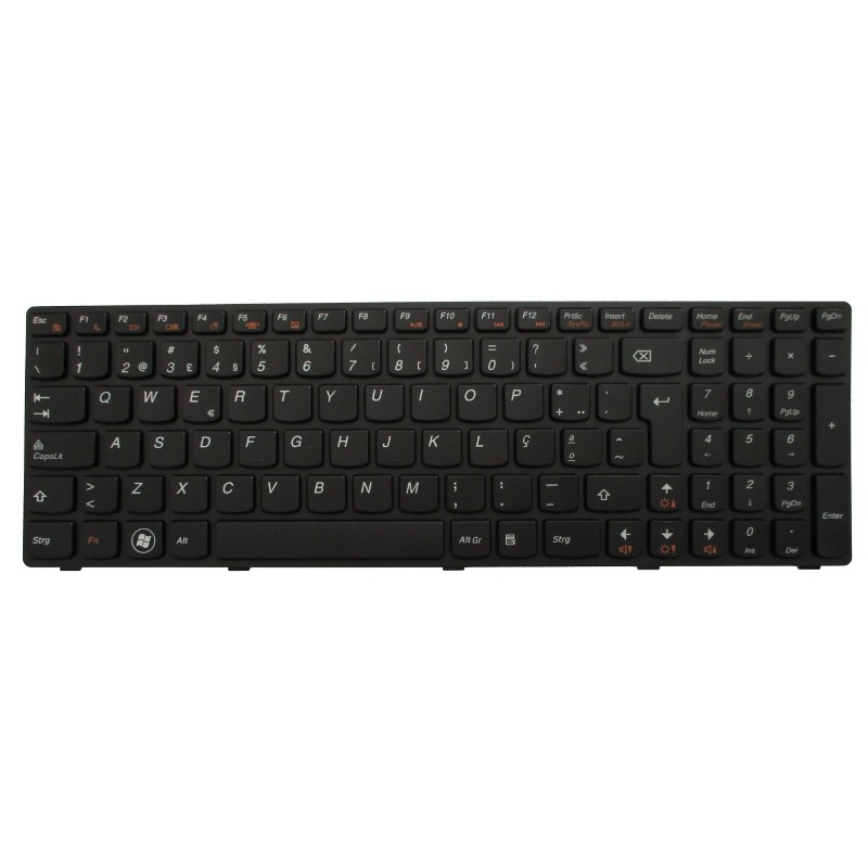 Novo preço bom para o teclado Lenovo G580 BR Laptop notebook