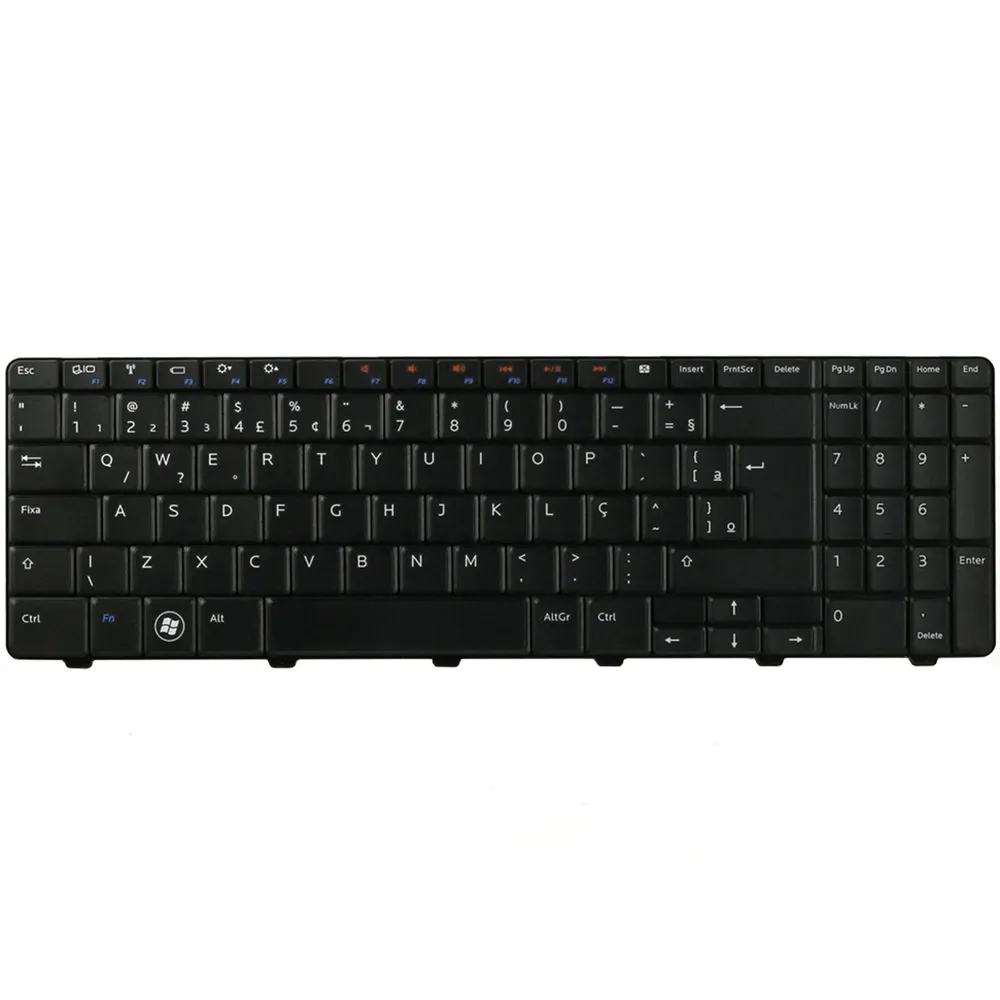 Venda imperdível teclado de laptop BR para Dell N5010 Novo